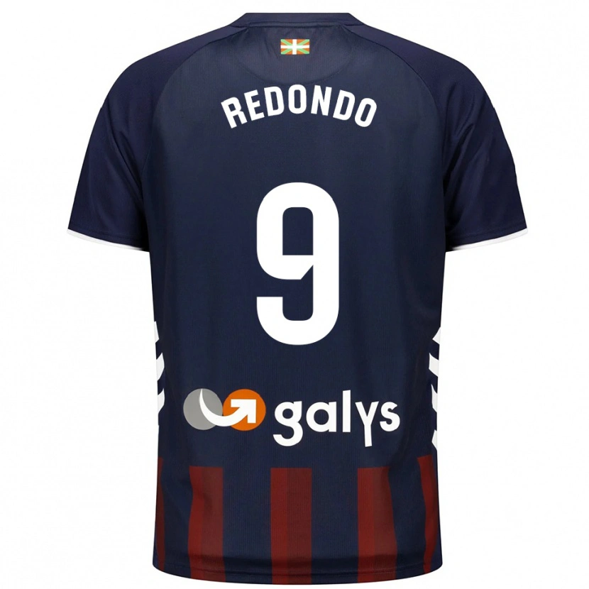 Danxen Men Ekaitz Redondo #9 Navy Red Home Jersey 2025/26 T-Shirt