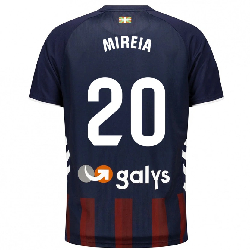 Danxen Men Mireia Masegur Torrent #20 Navy Red Home Jersey 2025/26 T-Shirt