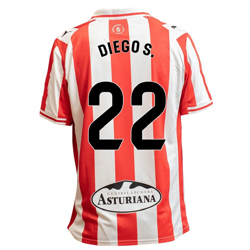 Danxen Men Diego Sánchez #22 White Red Home Jersey 2025/26 T-Shirt