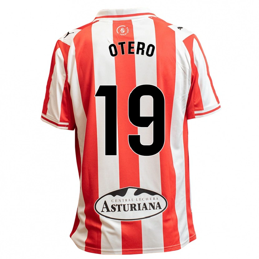 Danxen Men Juan Otero #19 White Red Home Jersey 2025/26 T-Shirt