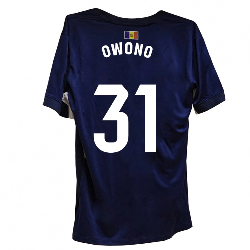 Danxen Men Jesús Owono #31 Navy White Home Jersey 2025/26 T-Shirt