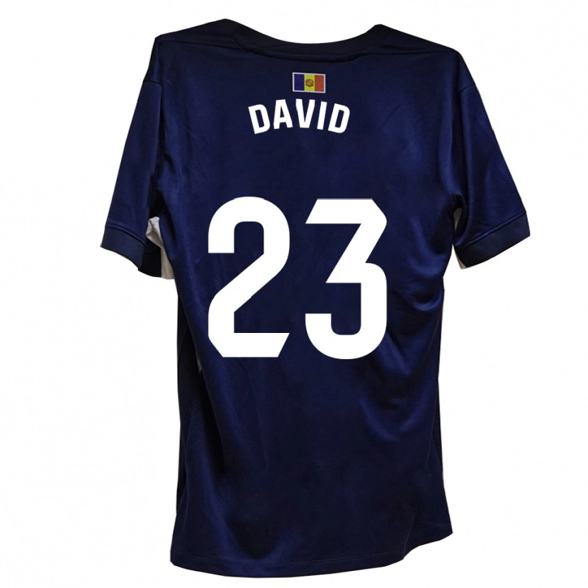 Danxen Men David De La Fuente #23 Navy White Home Jersey 2025/26 T-Shirt