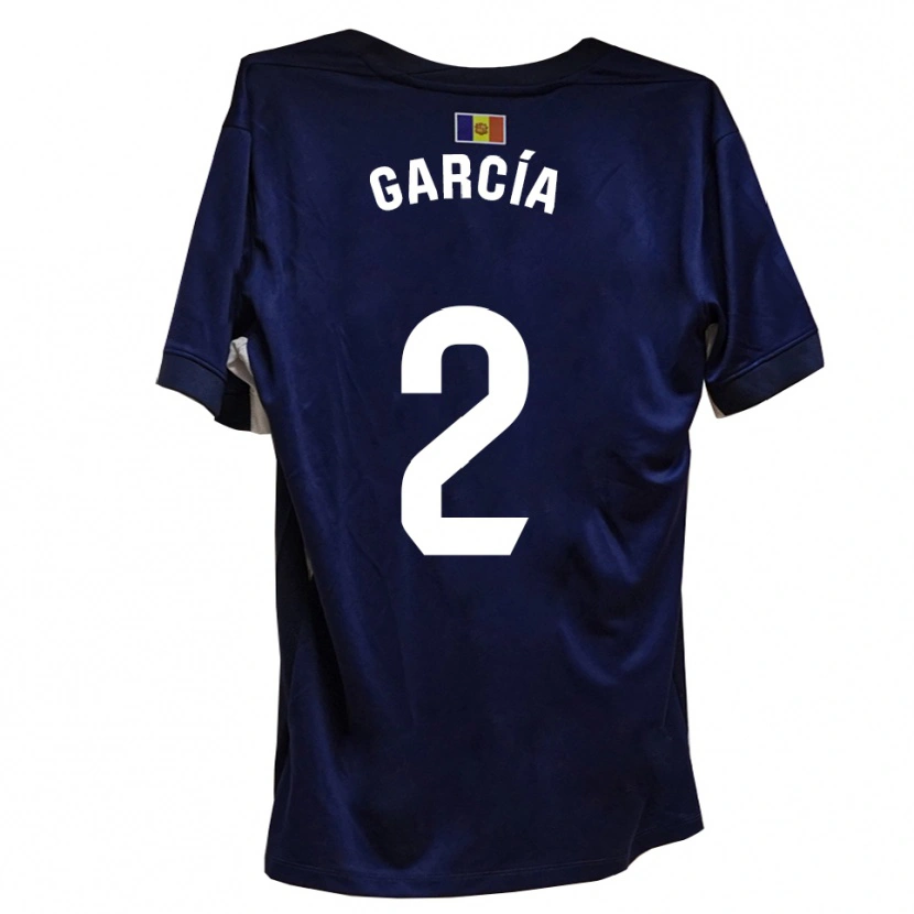Danxen Men Cerni García #2 Navy White Home Jersey 2025/26 T-Shirt