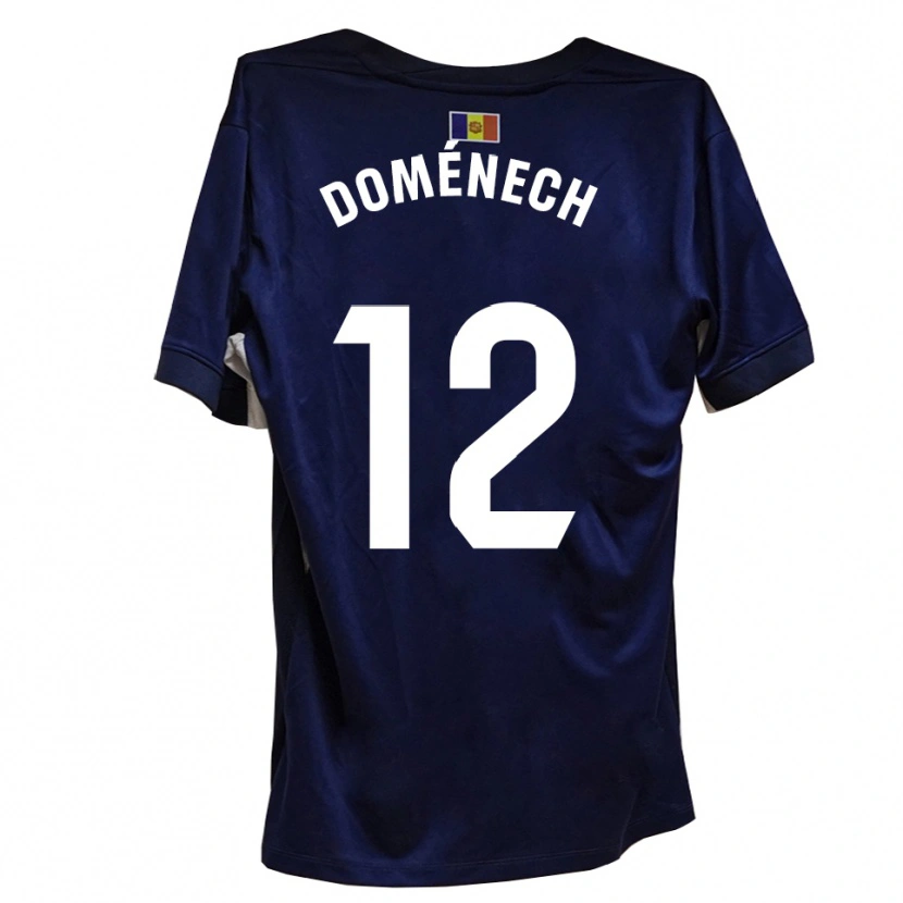 Danxen Men Marc Doménech #12 Navy White Home Jersey 2025/26 T-Shirt