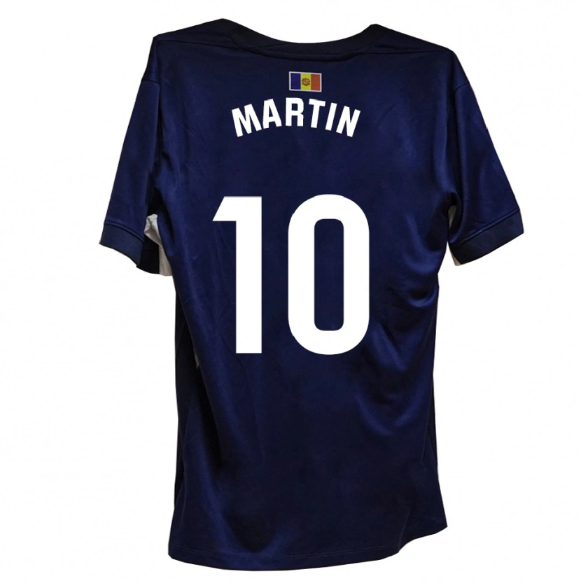 Danxen Men Álvaro Martín #10 Navy White Home Jersey 2025/26 T-Shirt