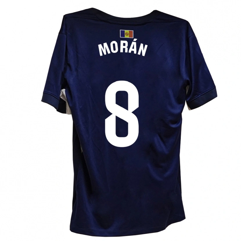 Danxen Men Erik Morán #8 Navy White Home Jersey 2025/26 T-Shirt