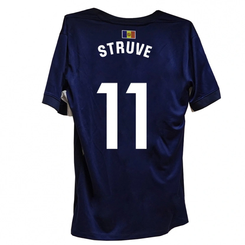 Danxen Men Biel Struve #11 Navy White Home Jersey 2025/26 T-Shirt