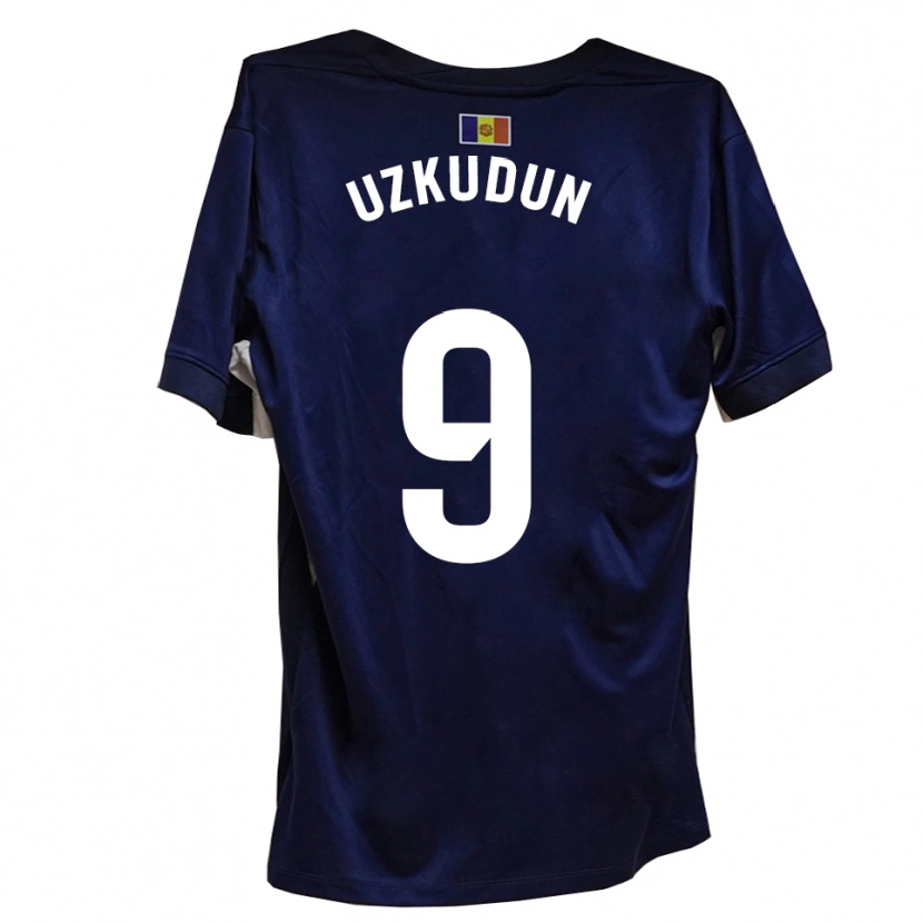 Danxen Men Aitor Uzkudun #9 Navy White Home Jersey 2025/26 T-Shirt