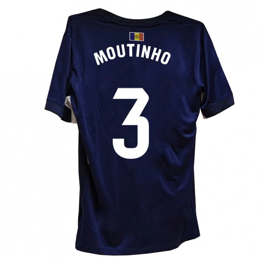 Danxen Men Joel Moutinho #3 Navy White Home Jersey 2025/26 T-Shirt