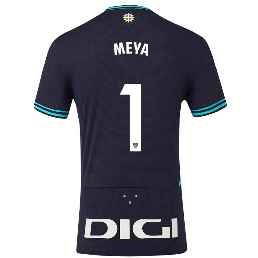 Danxen Men Aina Meya Bellot #1 Navy Sky Blue Away Jersey 2025/26 T-Shirt