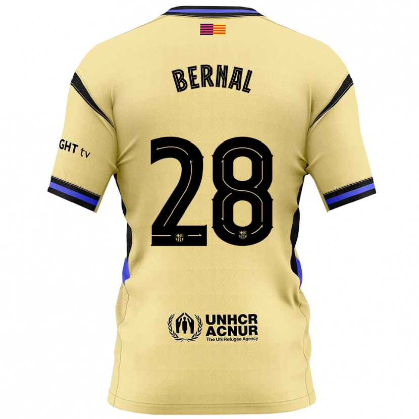 Danxen Men Marc Bernal #28 Yellow Black Away Jersey 2025/26 T-Shirt