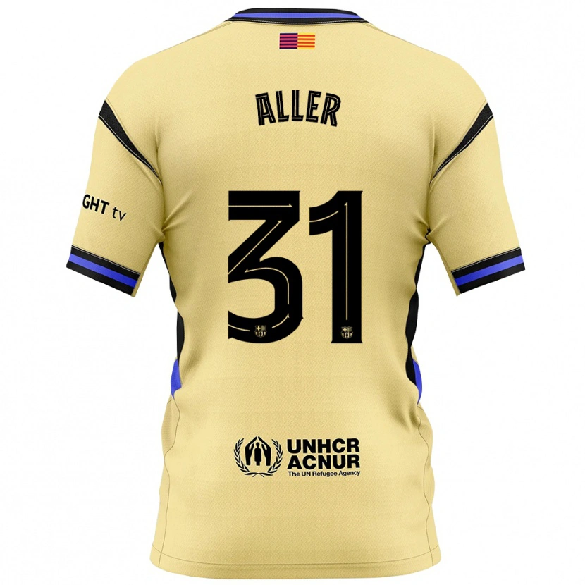 Danxen Men Eder Aller #31 Yellow Black Away Jersey 2025/26 T-Shirt