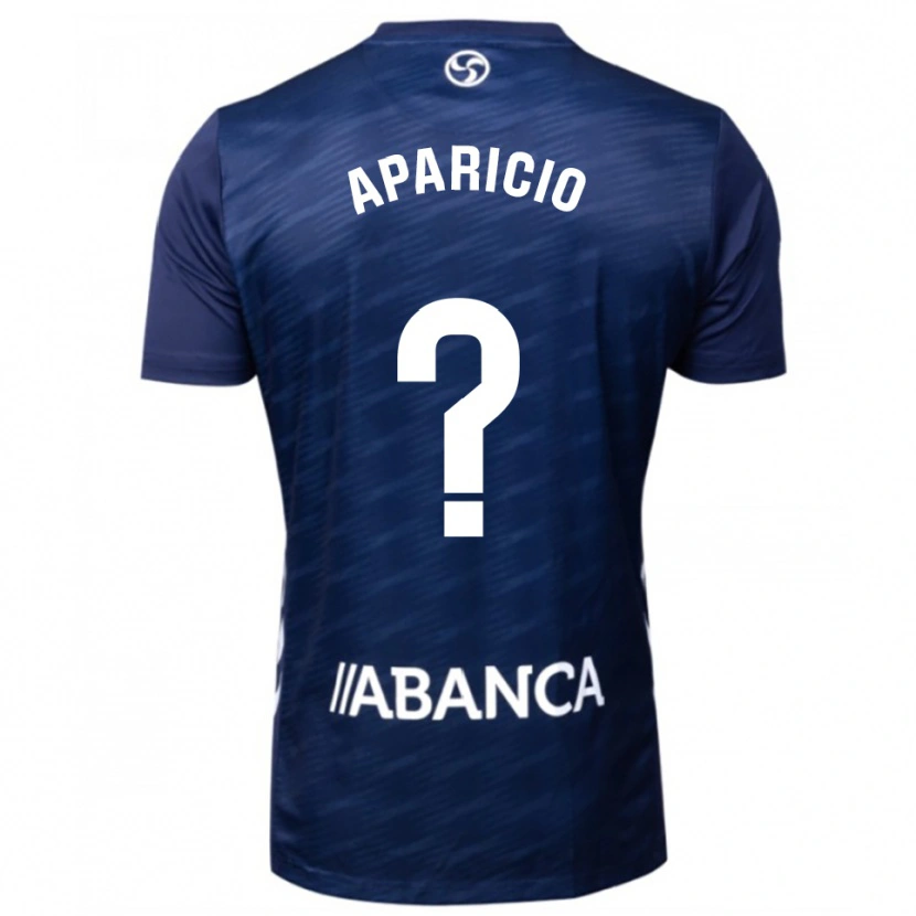Danxen Men Pablo Aparicio #0 Navy White Away Jersey 2025/26 T-Shirt