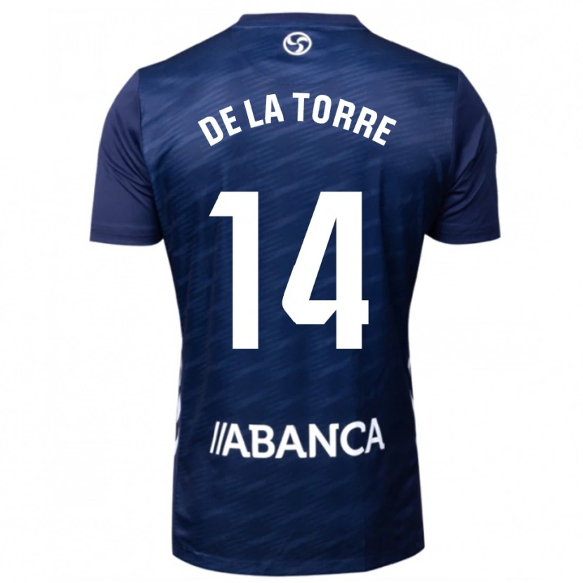 Danxen Men Luca De La Torre #14 Navy White Away Jersey 2025/26 T-Shirt