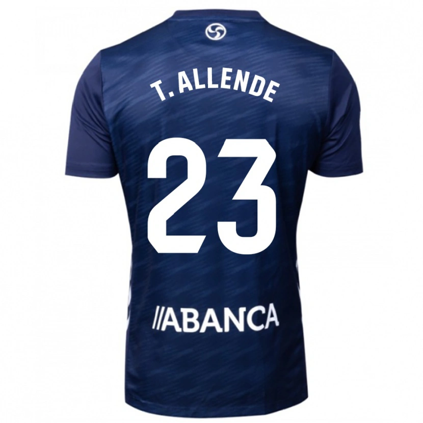 Danxen Men Tadeo Allende #23 Navy White Away Jersey 2025/26 T-Shirt