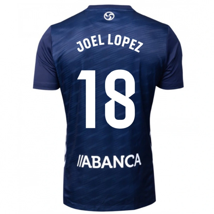 Danxen Men Joel López #18 Navy White Away Jersey 2025/26 T-Shirt