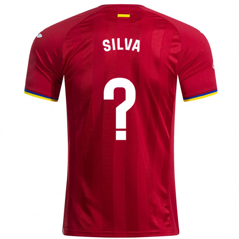 Danxen Men Jonathan Silva #0 Red Yellow Blue Away Jersey 2025/26 T-Shirt