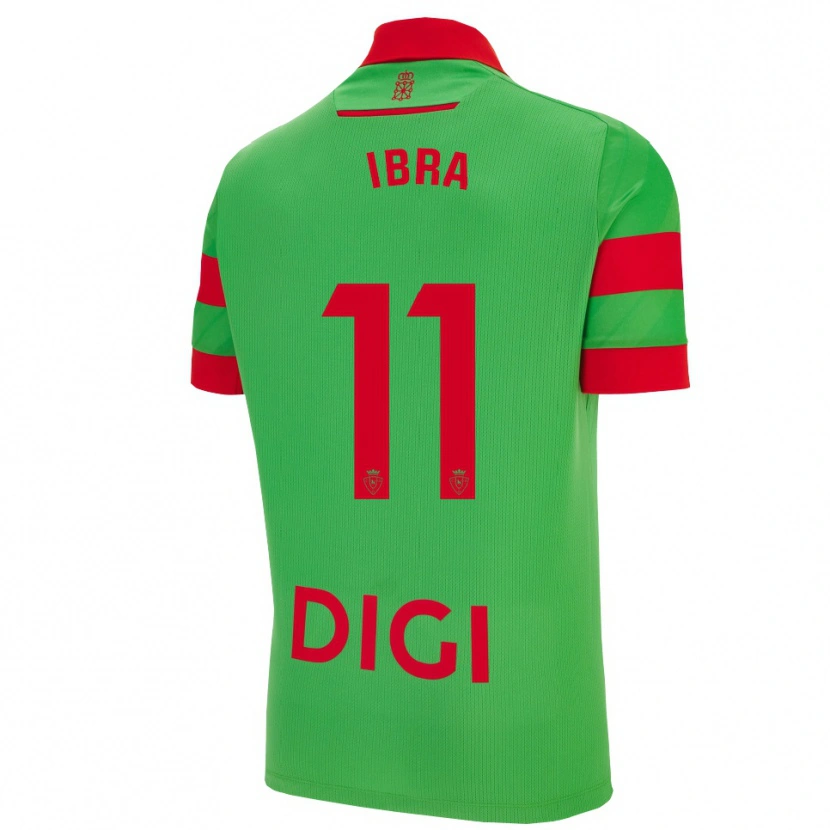 Danxen Men María González Pont #11 Green Red Away Jersey 2025/26 T-Shirt