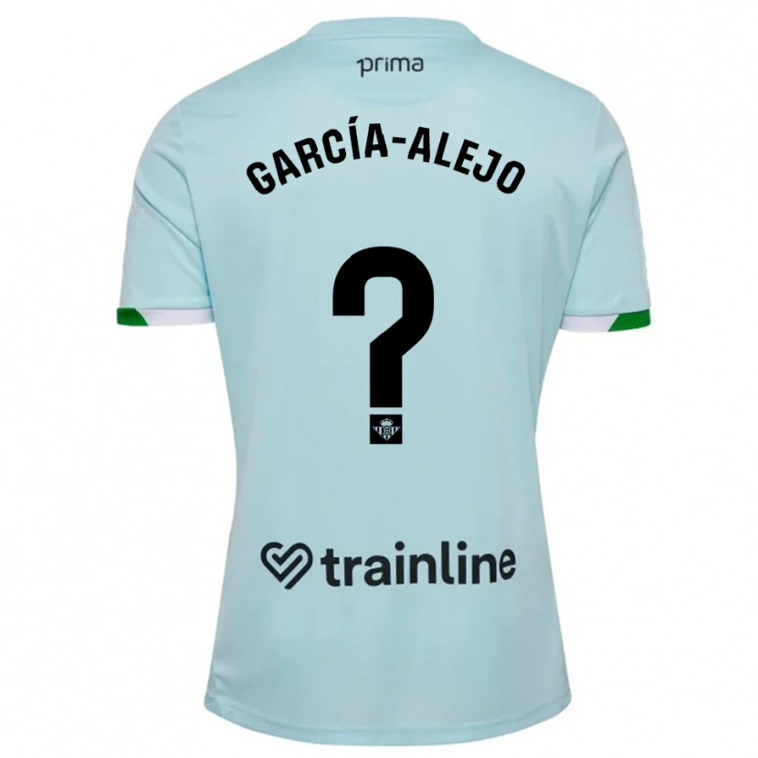 Danxen Men Raúl García-Alejo #0 Sky Blue Green Away Jersey 2025/26 T-Shirt