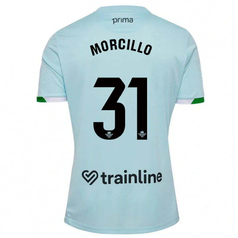 Danxen Men Ana Morcillo #31 Sky Blue Green Away Jersey 2025/26 T-Shirt