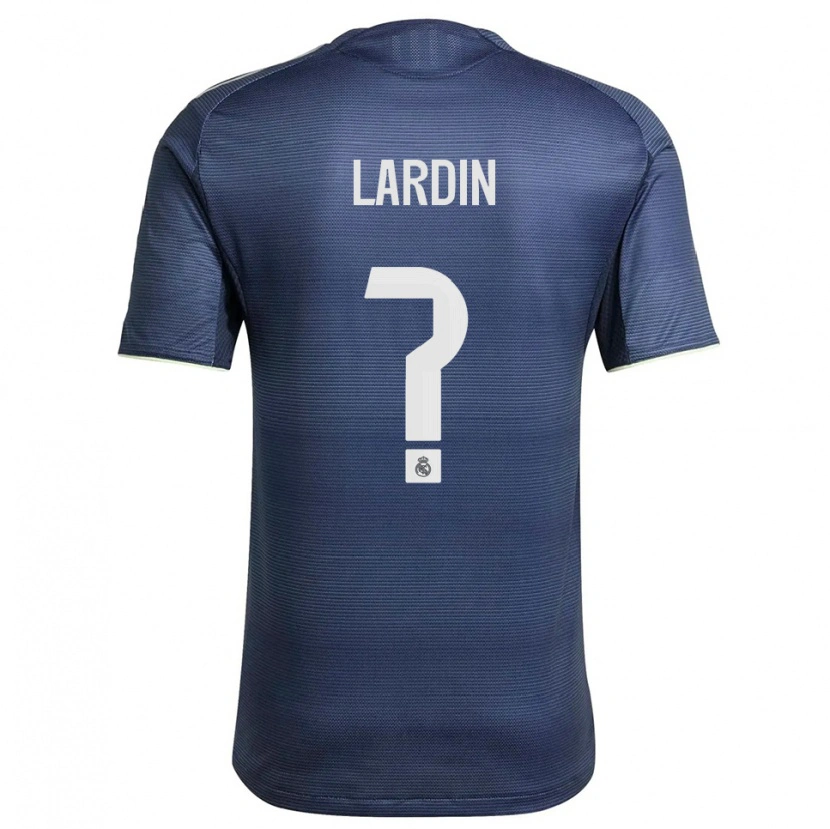 Danxen Men Carlos Lardin #0 Navy Silver Away Jersey 2025/26 T-Shirt
