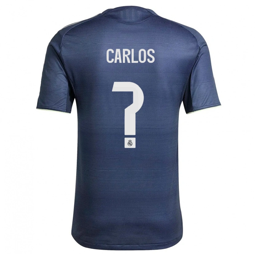 Danxen Men Carlos Sánchez #0 Navy Silver Away Jersey 2025/26 T-Shirt