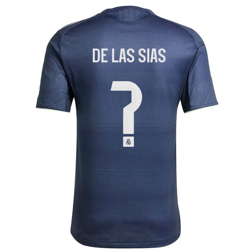 Danxen Men Marcos De Las Sias #0 Navy Silver Away Jersey 2025/26 T-Shirt