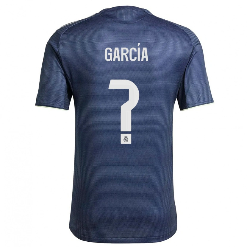 Danxen Men Andrés García #0 Navy Silver Away Jersey 2025/26 T-Shirt