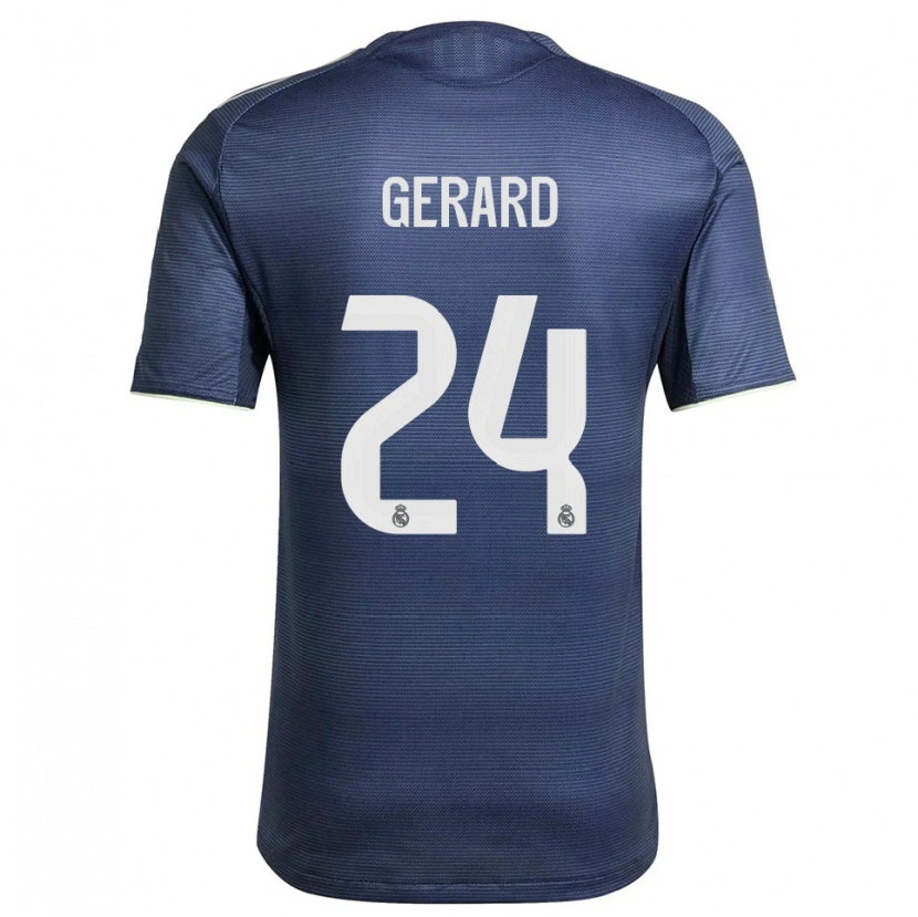 Danxen Men Meline Gerard #24 Navy Silver Away Jersey 2025/26 T-Shirt