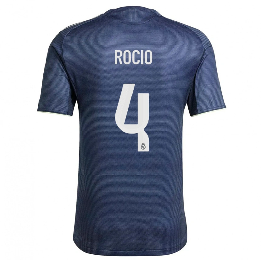 Danxen Men Rocio Galvez #4 Navy Silver Away Jersey 2025/26 T-Shirt