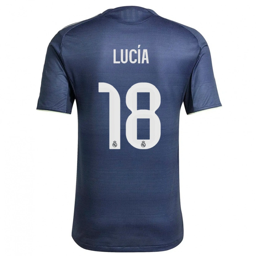 Danxen Men Lucia Rodriguez #18 Navy Silver Away Jersey 2025/26 T-Shirt