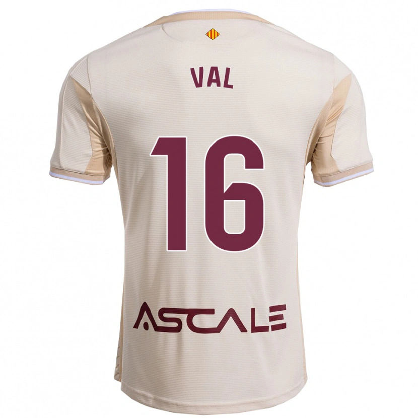 Danxen Men Brais Val #16 Off-White Burgundy Away Jersey 2025/26 T-Shirt