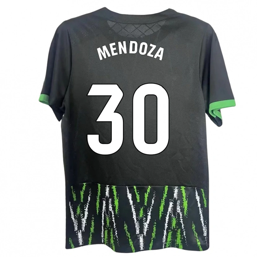 Danxen Men Rodrigo Mendoza #30 Black Green Away Jersey 2025/26 T-Shirt