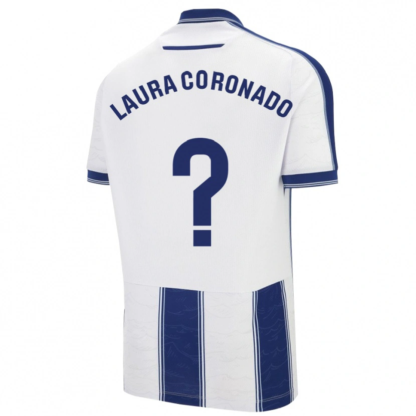 Danxen Men Laura Coronado Vilchez #0 Navy White Away Jersey 2025/26 T-Shirt