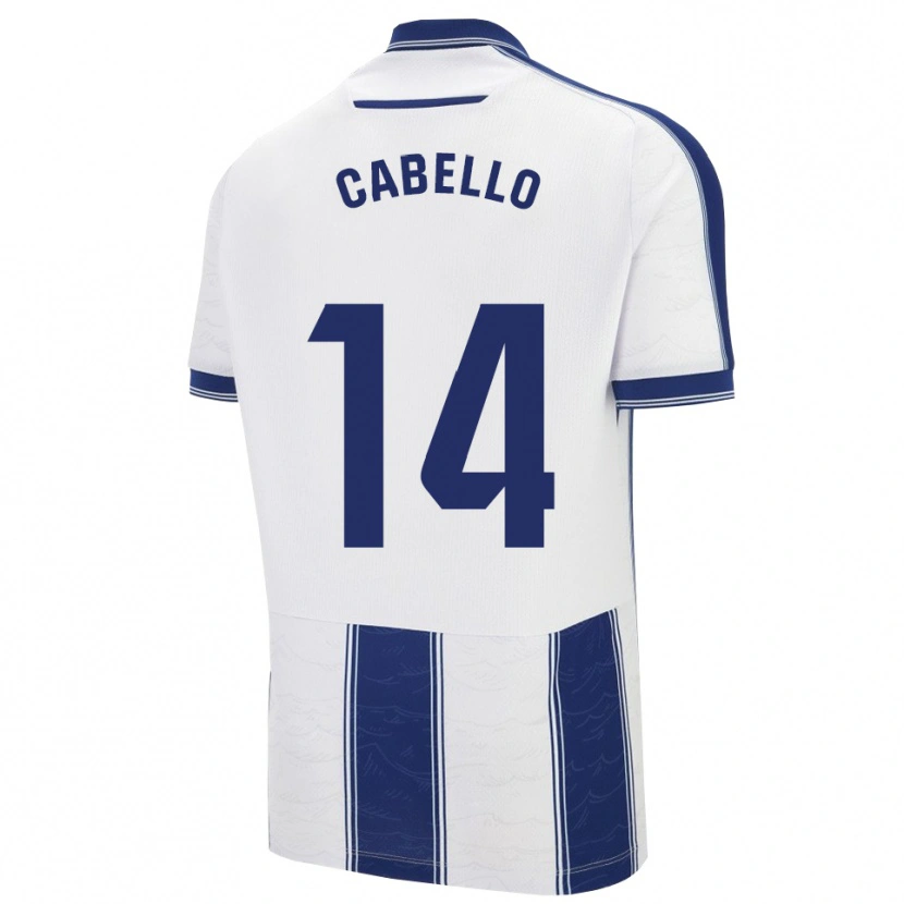 Danxen Men Jorge Cabello #14 Navy White Away Jersey 2025/26 T-Shirt