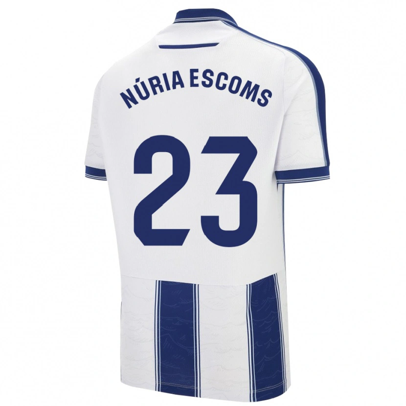 Danxen Men Núria Escoms #23 Navy White Away Jersey 2025/26 T-Shirt