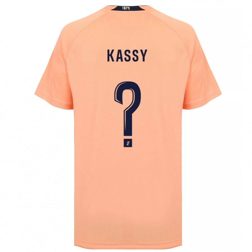Danxen Men Berni Kassy #0 Orange Navy Away Jersey 2025/26 T-Shirt