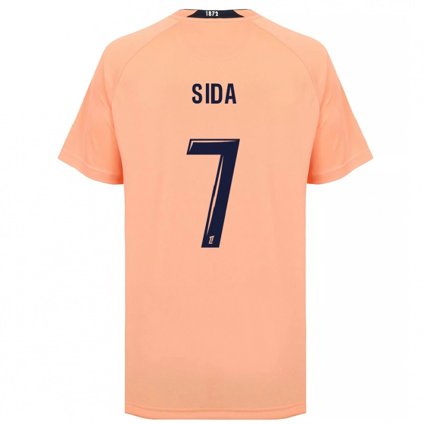 Danxen Men Benoît Sida #7 Orange Navy Away Jersey 2025/26 T-Shirt
