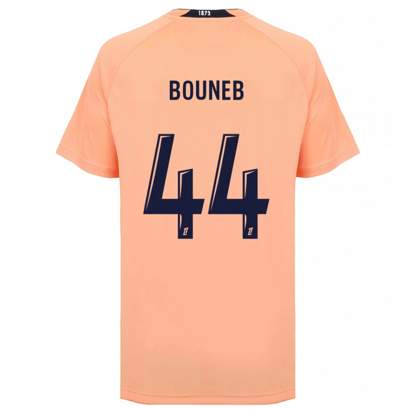Danxen Men Ismaïl Bouneb #44 Orange Navy Away Jersey 2025/26 T-Shirt