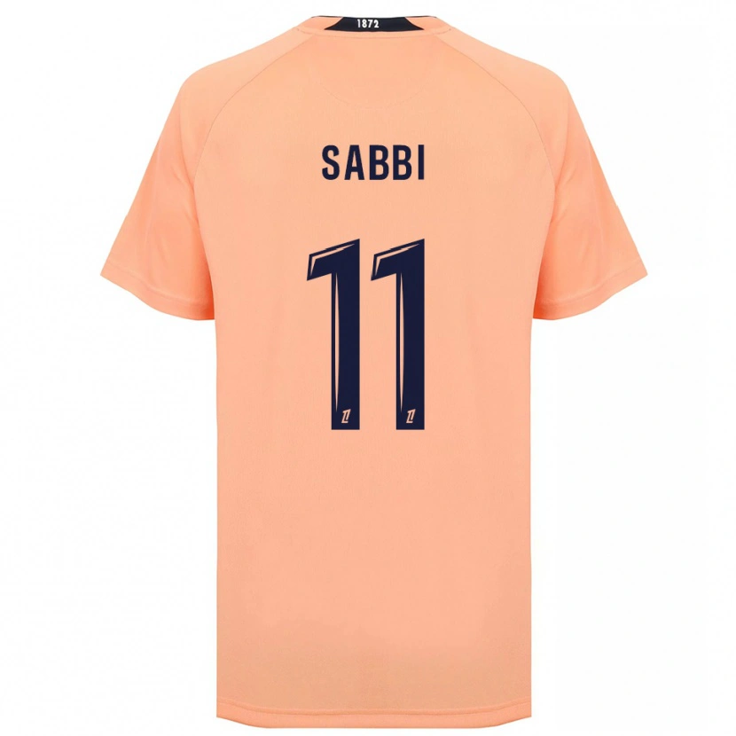 Danxen Men Emmanuel Sabbi #11 Orange Navy Away Jersey 2025/26 T-Shirt