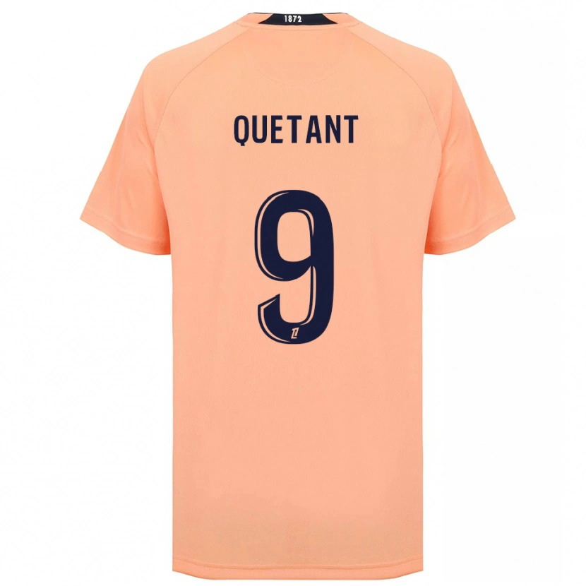 Danxen Men Kenny Quetant #9 Orange Navy Away Jersey 2025/26 T-Shirt