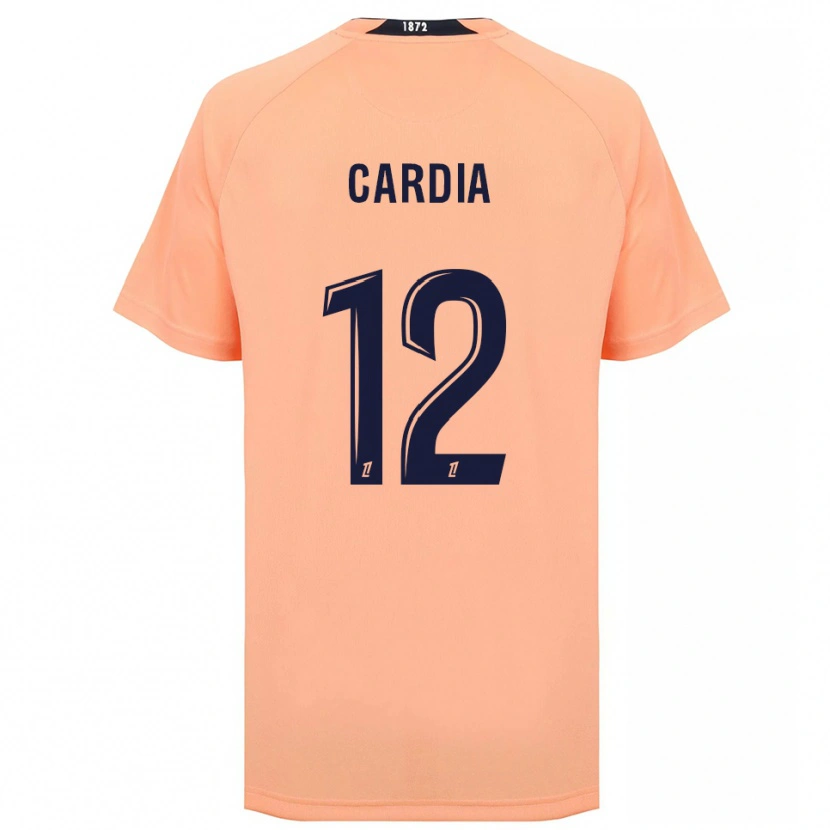 Danxen Men Mickaëla Cardia #12 Orange Navy Away Jersey 2025/26 T-Shirt