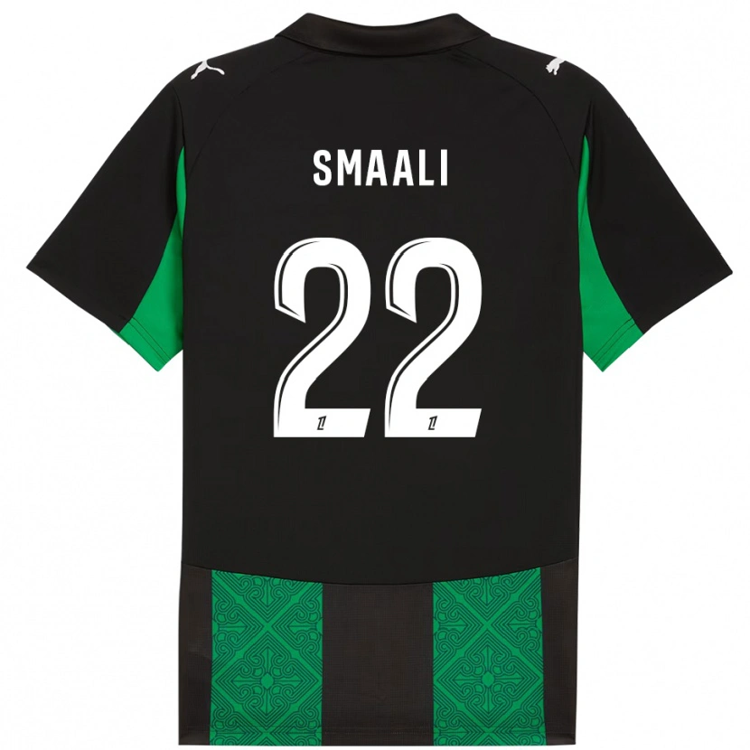 Danxen Men Emma Smaali #22 Black Green Away Jersey 2025/26 T-Shirt