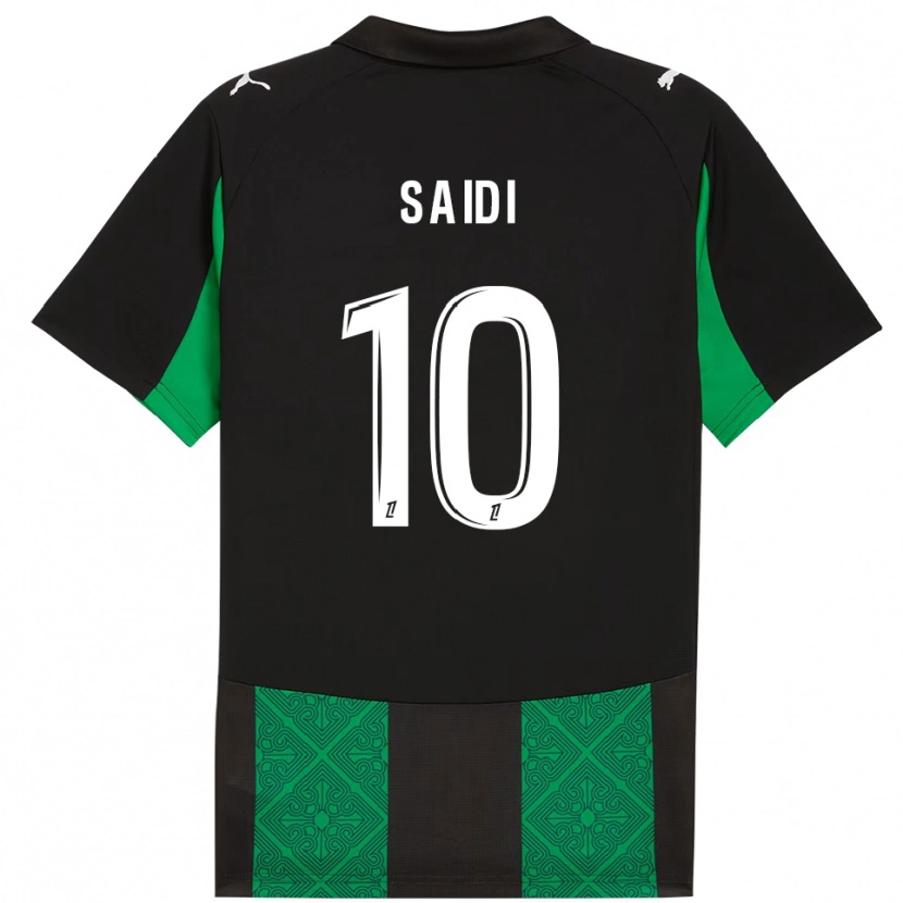 Danxen Men Kahissa Saïdi Muscara #10 Black Green Away Jersey 2025/26 T-Shirt