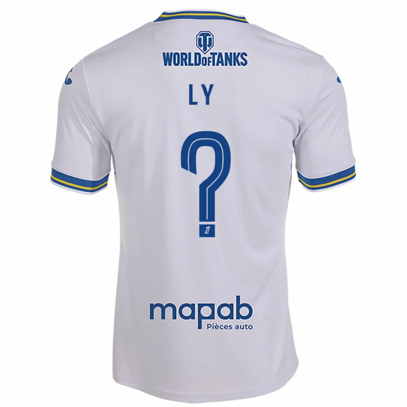 Danxen Men Mactar Ly #0 White Sky Blue Away Jersey 2025/26 T-Shirt