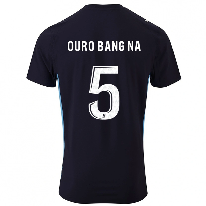 Danxen Men Rayan Ouro Bang Na #5 Black Sky Blue Away Jersey 2025/26 T-Shirt