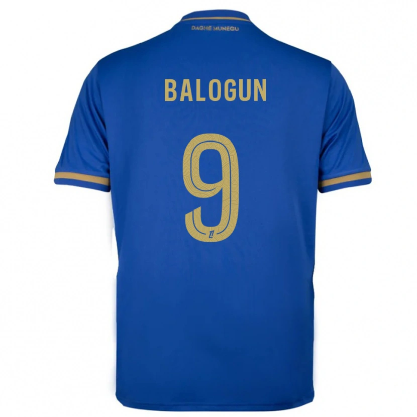 Danxen Men Folarin Balogun #9 Blue Gold Away Jersey 2025/26 T-Shirt