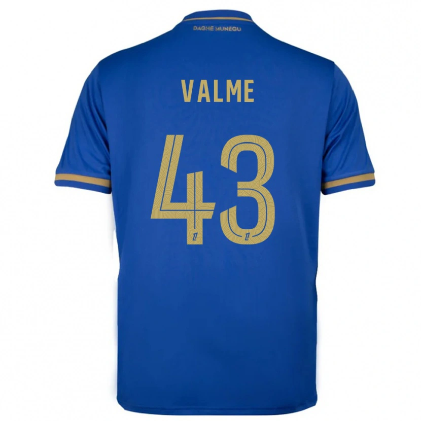 Danxen Men Ritchy Valme #43 Blue Gold Away Jersey 2025/26 T-Shirt