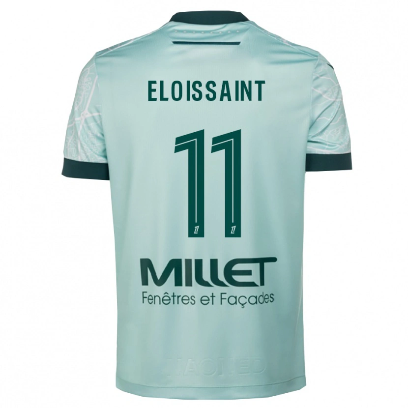Danxen Men Roseline Eloissaint #11 Green White Away Jersey 2025/26 T-Shirt