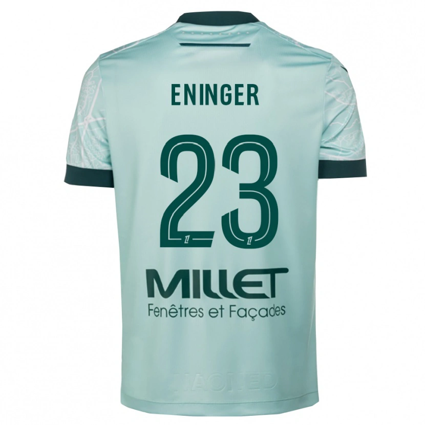 Danxen Men Thelma Eninger #23 Green White Away Jersey 2025/26 T-Shirt